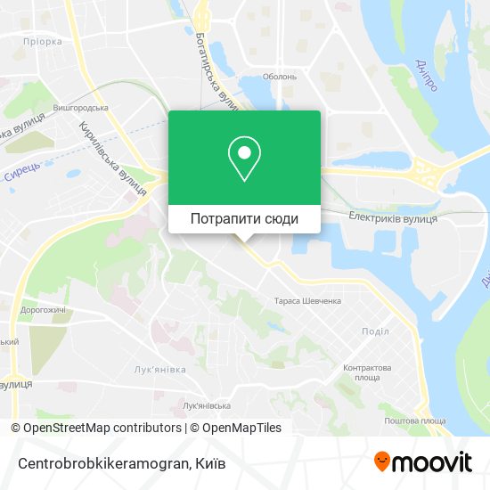 Карта Centrobrobkikeramogran