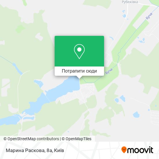 Карта Марина Раскова, 8а
