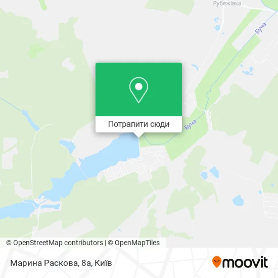 Карта Марина Раскова, 8а
