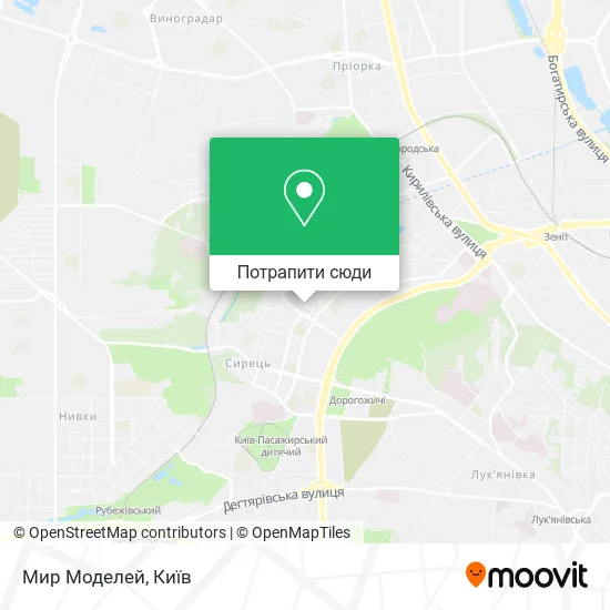 Карта Мир Моделей