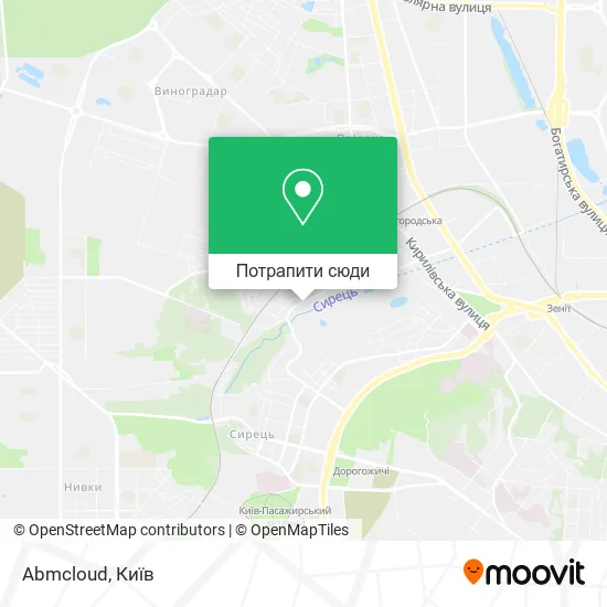 Карта Abmcloud