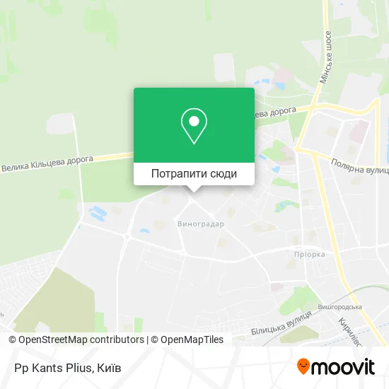 Карта Pp Kants Plius