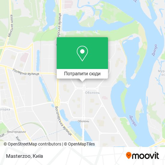 Карта Masterzoo