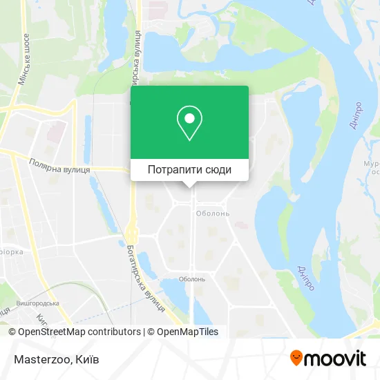 Карта Masterzoo