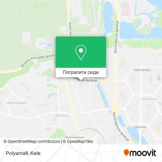 Карта Polyarna8