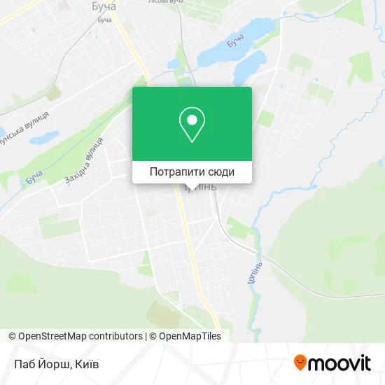 Карта Паб Йорш