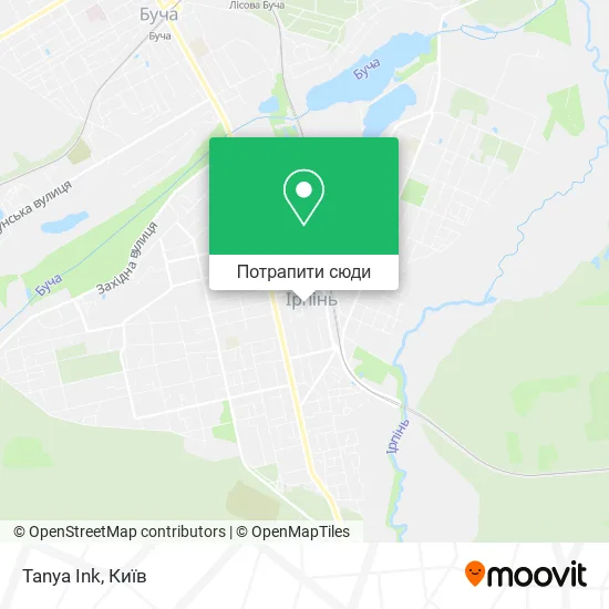 Карта Tanya Ink