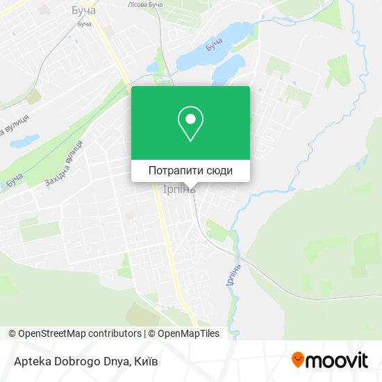 Карта Apteka Dobrogo Dnya