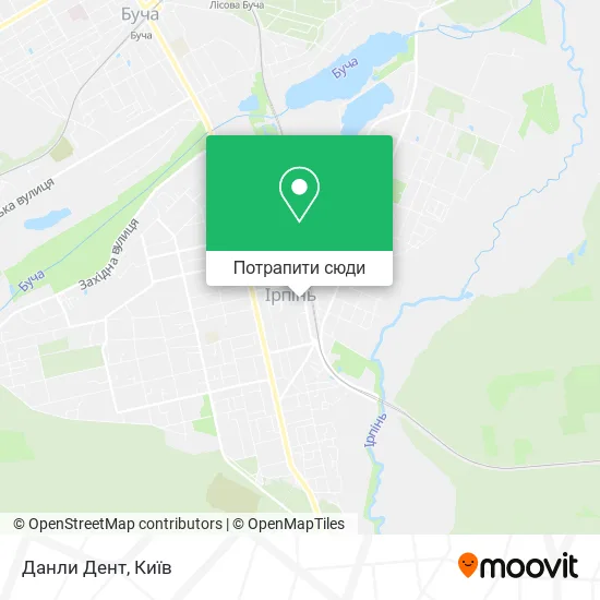 Карта Данли Дент