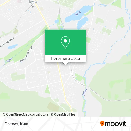 Карта Phitnes
