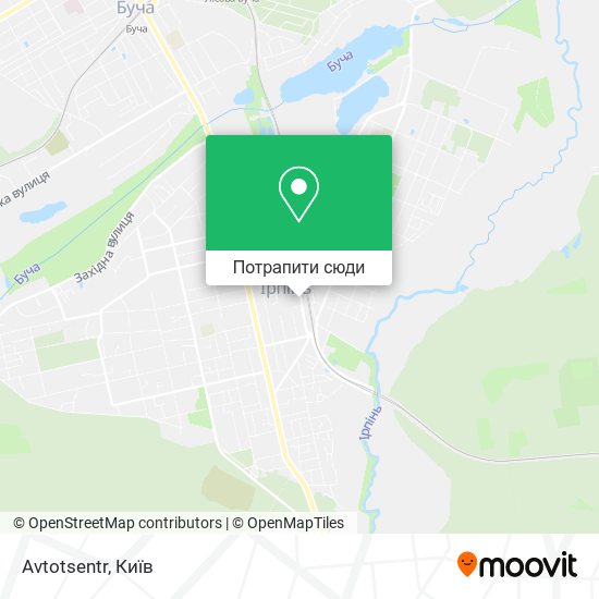 Карта Avtotsentr