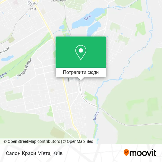 Карта Салон Краси М'ята