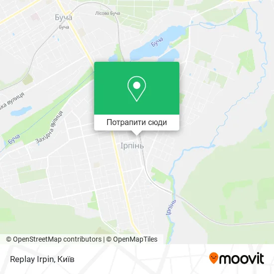 Карта Replay Irpin