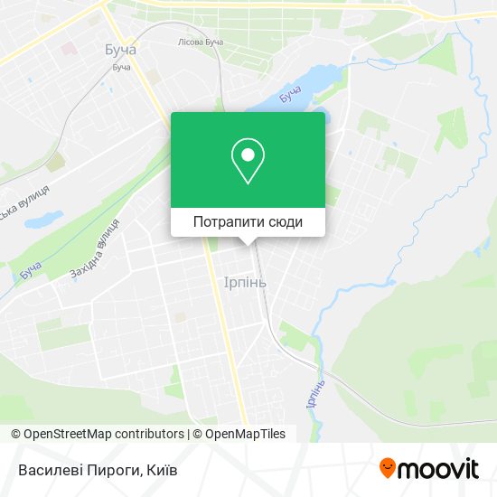 Карта Василеві Пироги