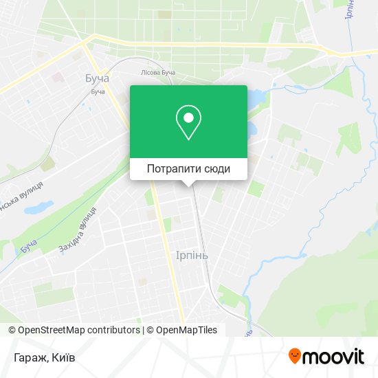 Карта Гараж