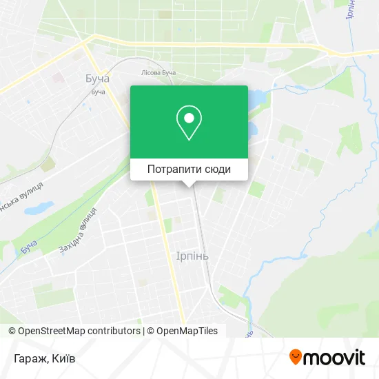 Карта Гараж