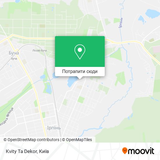 Карта Kvity Ta Dekor