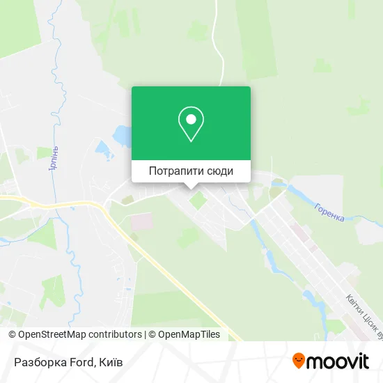 Карта Разборка Ford