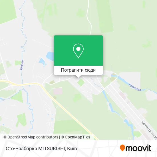 Карта Сто-Разборка MITSUBISHI