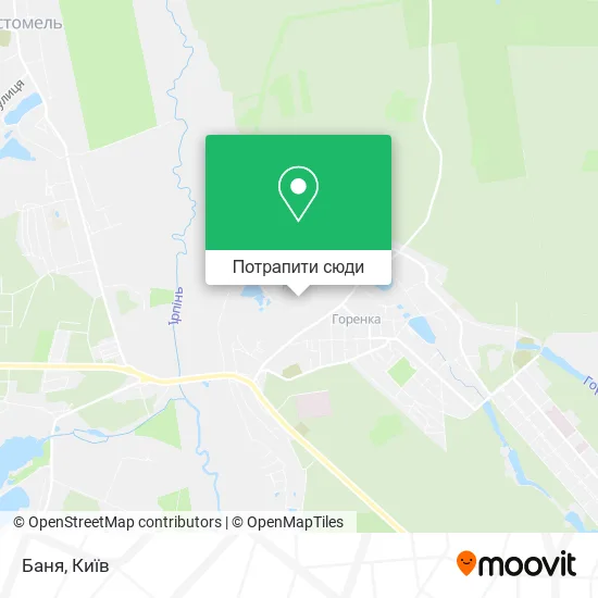 Карта Баня