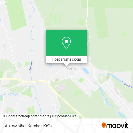 Карта Автомойка Karcher