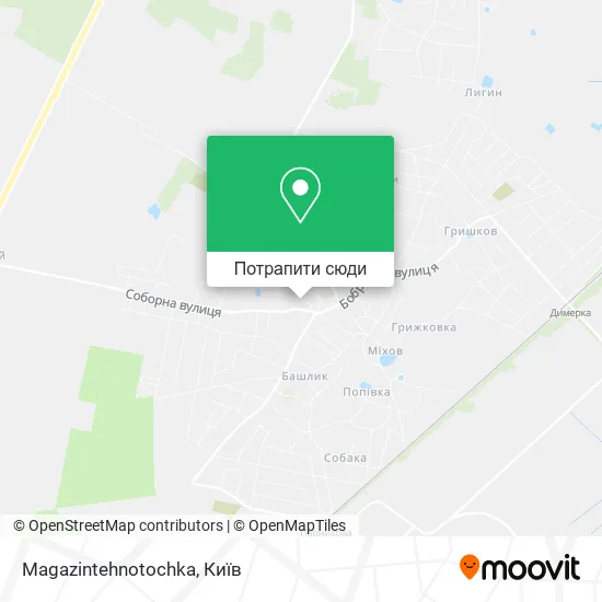 Карта Magazintehnotochka