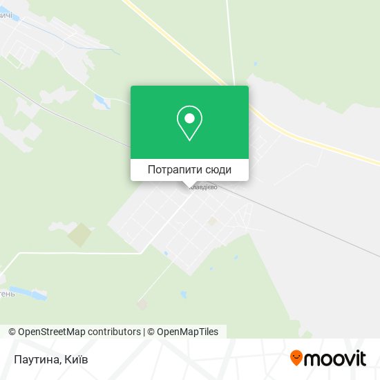 Карта Паутина