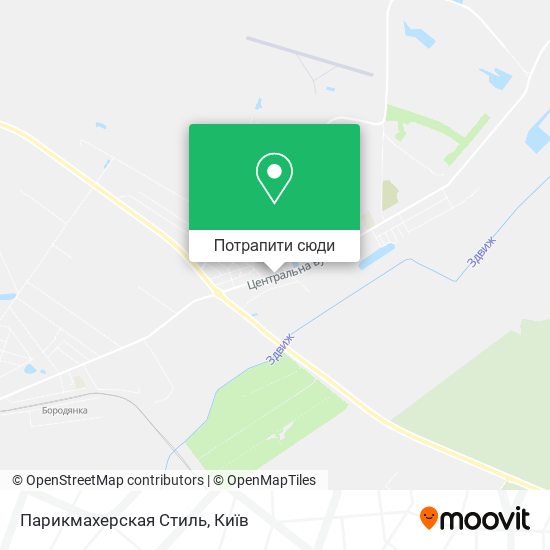 Карта Парикмахерская Стиль