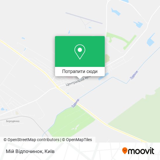 Карта Мій Відпочинок
