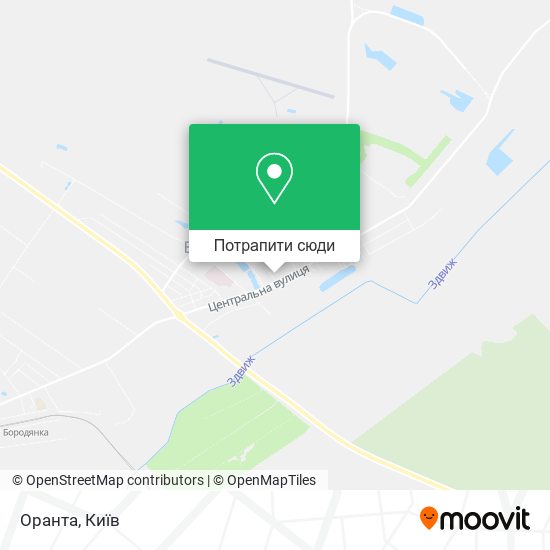 Карта Оранта