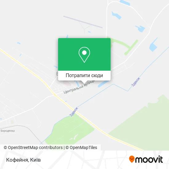 Карта Кофейня