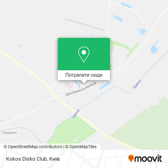 Карта Kokos Disko Club