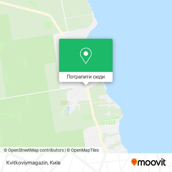Карта Kvitkoviymagazin