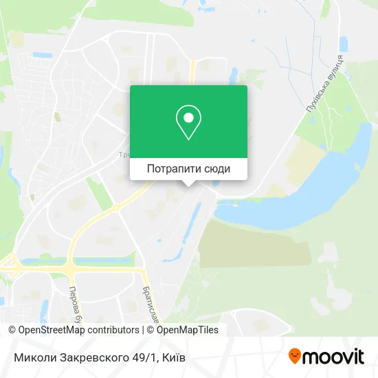 Карта Миколи Закревского 49/1