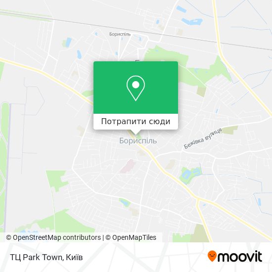 Карта ТЦ Park Town