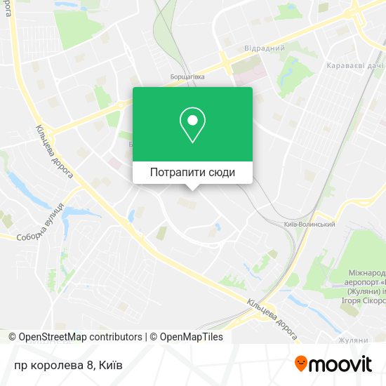 Карта пр королева 8