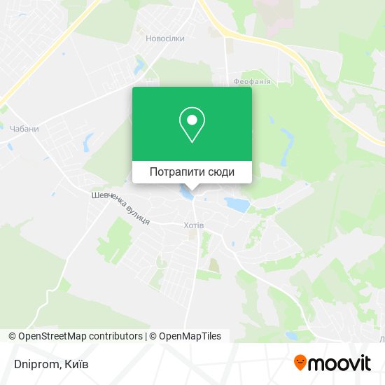 Карта Dniprom