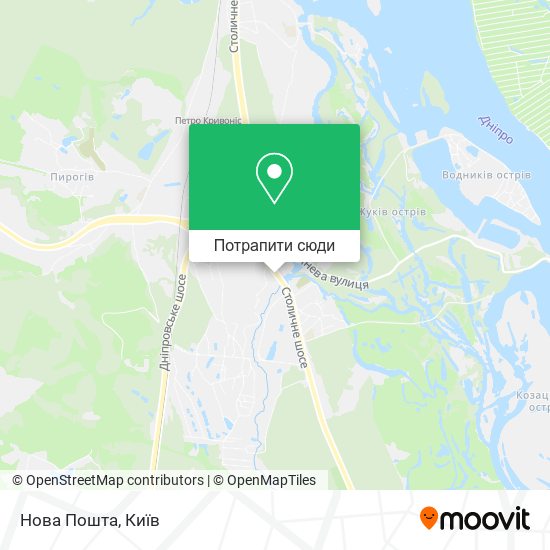 Карта Нова Пошта