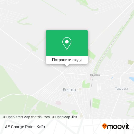 Карта AE Charge Point