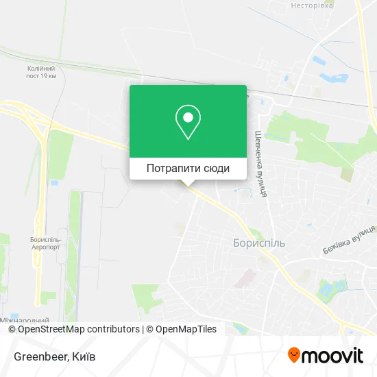Карта Greenbeer