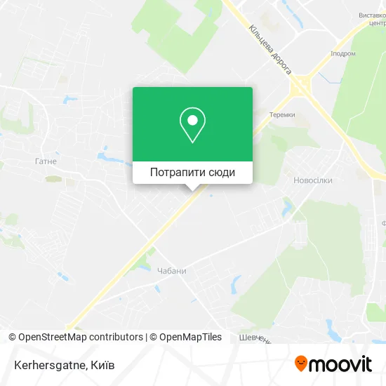 Карта Kerhersgatne