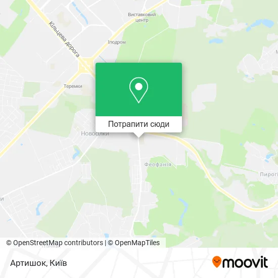 Карта Артишок