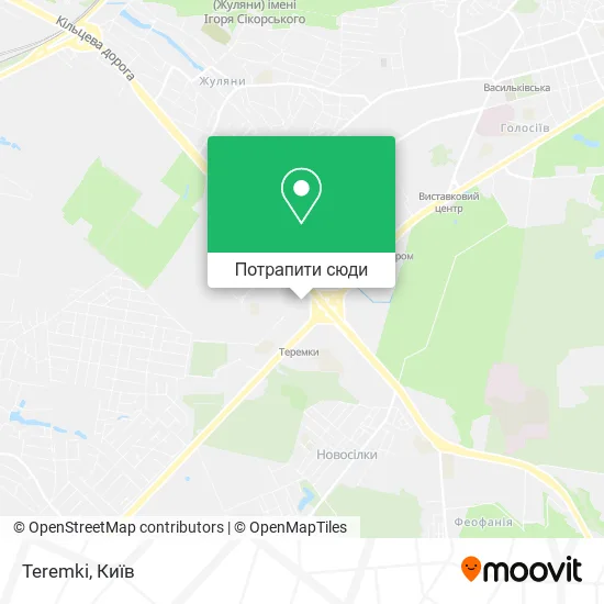 Карта Teremki