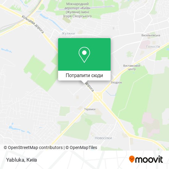 Карта Yabluka
