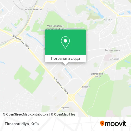 Карта Fitnesstudiya