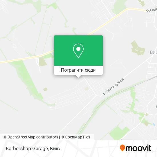 Карта Barbershop Garage