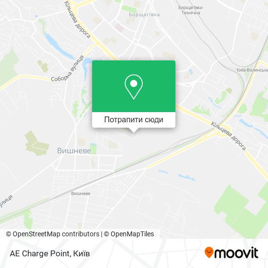 Карта AE Charge Point