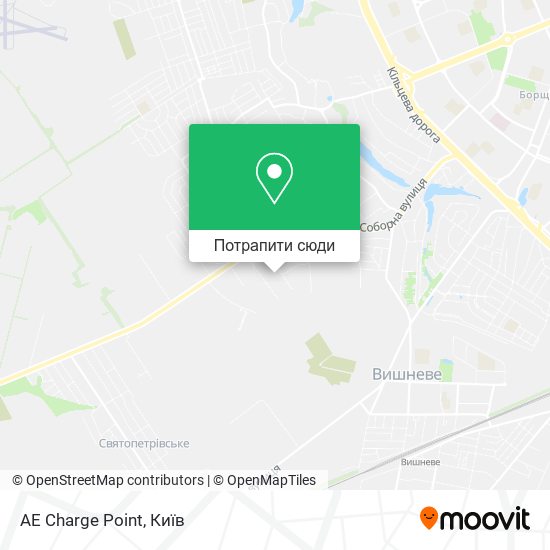 Карта AE Charge Point