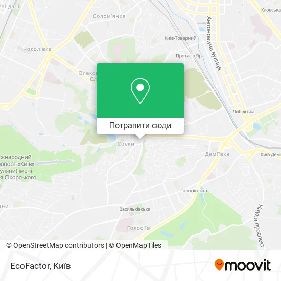 Карта EcoFactor