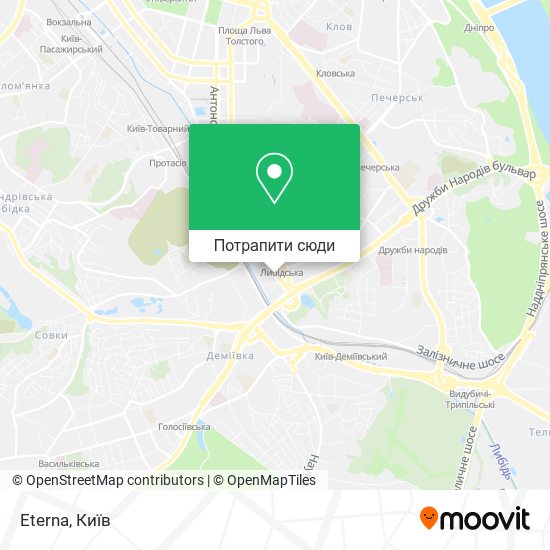 Карта Eterna
